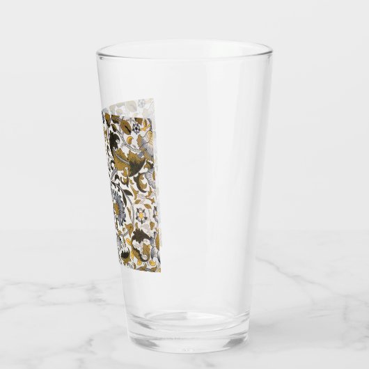 William Morris Lodden Blume Glas (Links)