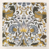 William Morris Lodden Blume Glasuntersetzer (Vorderseite)