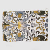 William Morris Lodden Blume Golfhandtuch (Horizontal)