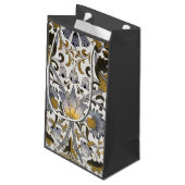 William Morris Lodden Blume Kleine Geschenktüte (Rückseite Schrägansicht)