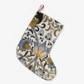 William Morris Lodden Blume Kleiner Weihnachtsstrumpf (Vorderansicht (hängend))