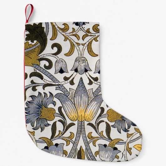 William Morris Lodden Blume Kleiner Weihnachtsstrumpf (Vorderseite)