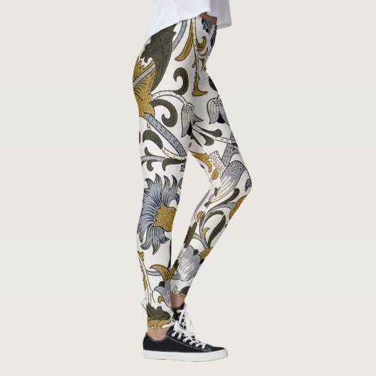 William Morris Lodden Blume Leggings (Rechts)
