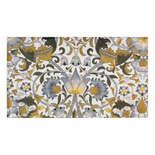 William Morris Lodden Blume Namenschild