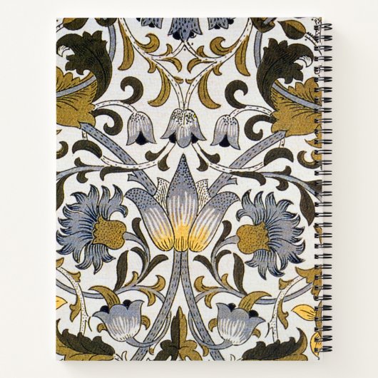William Morris Lodden Blume Notizblock (Rückseite)