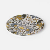 William Morris Lodden Blume Pappteller (Schrägansicht)