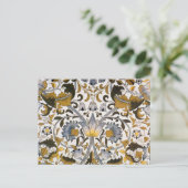 William Morris Lodden Blume Postkarte (Stehend Vorderseite)