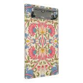 William Morris Lodden Blumendekor Pastell Mini Klemmbrett (Schrägansicht)