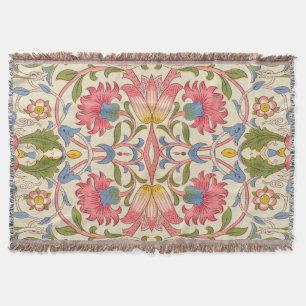 William Morris Lodden Blumenmuster Pastell  Decke