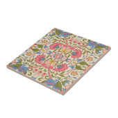 William Morris Lodden Blumenmuster Pastell  Fliese (Seite)