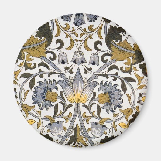 william morris lodden floral blumen textil magnet (Vorne)