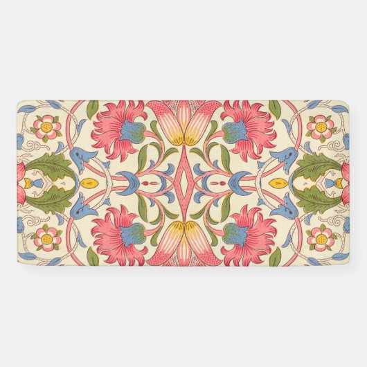 William Morris Lodden Spring Wallpaper Art Banner (Horizontal)