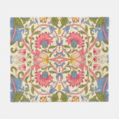 William Morris Lodden Spring Wallpaper Art Fleecedecke (Vorderseite (Horizontal))