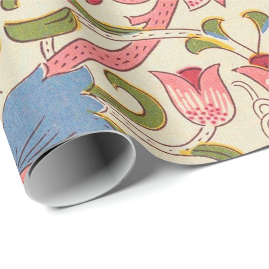 William Morris Lodden Spring Wallpaper Art Geschenkpapier (Rolleneckpunkt)