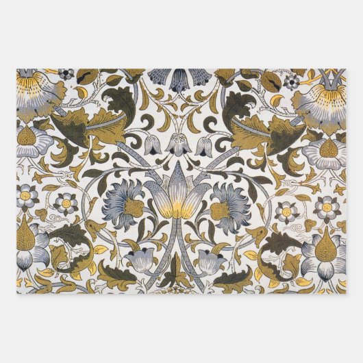 William Morris Lodden Spring Wallpaper Art Geschenkpapier Set (Vorderseite 2)