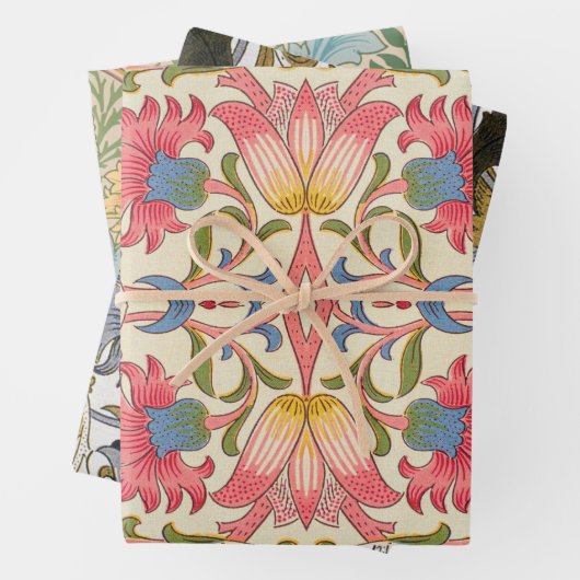 William Morris Lodden Spring Wallpaper Art Geschenkpapier Set (Beispiel)