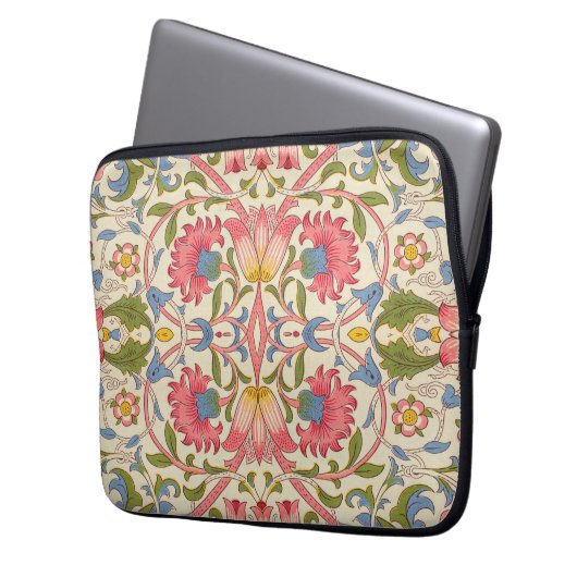 William Morris Lodden Spring Wallpaper Art Laptopschutzhülle (Vorderseite Links)