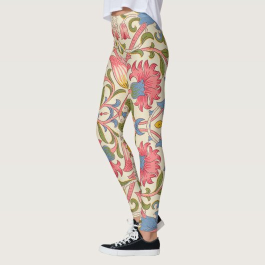 William Morris Lodden Spring Wallpaper Art Leggings (Links)