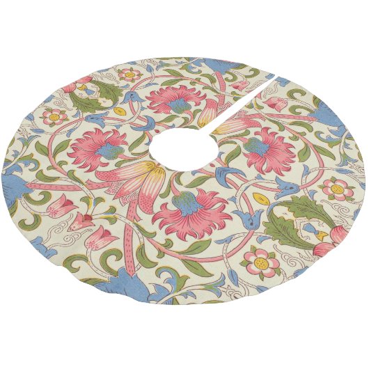 William Morris Lodden Spring Wallpaper Art Polyester Weihnachtsbaumdecke (Schrägansicht)