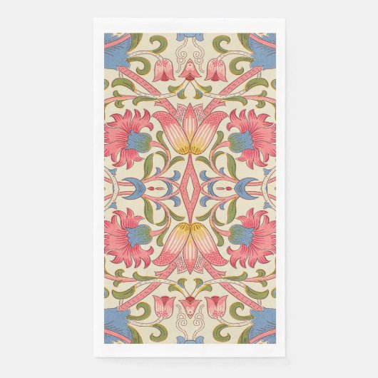 William Morris Lodden Spring Wallpaper Art Serviette (Vorderseite)