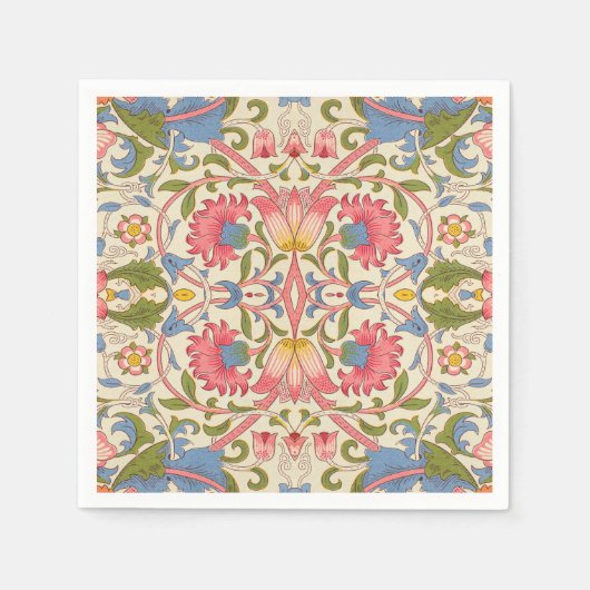 William Morris Lodden Spring Wallpaper Art Serviette (Vorderseite)