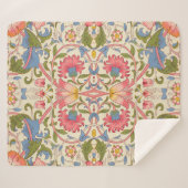 William Morris Lodden Spring Wallpaper Art Sherpadecke (Vorderseite (Horizontal))