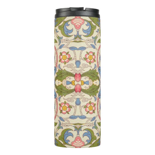 William Morris Lodden Spring Wallpaper Art Thermosbecher (Rückseite)