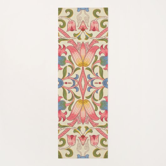 William Morris Lodden Spring Wallpaper Art Yogamatte (Rückseite)