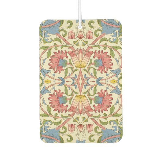 William Morris Loddon Blossom Blumenmuster Autolufterfrischer (Vorderseite)