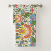 William Morris Loddon Blossom Blumenmuster Badhandtuch Set (Insitu)