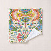 William Morris Loddon Blossom Blumenmuster Badhandtuch Set (Waschlappen)