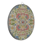 William Morris Loddon Blossom Blumenmuster Dartscheibe (Vorderseite Links)