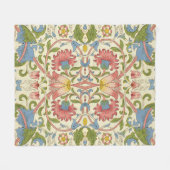 William Morris Loddon Blossom Blumenmuster Fleecedecke (Vorderseite (Horizontal))