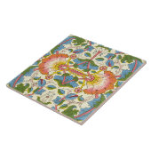 William Morris Loddon Blossom Blumenmuster Fliese (Seite)