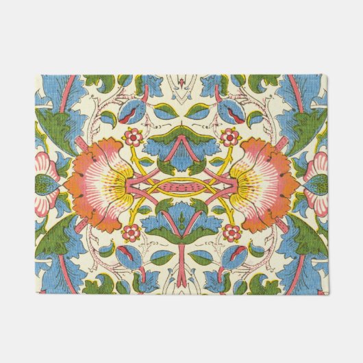 William Morris Loddon Blossom Blumenmuster Fußmatte (Vorderseite)