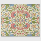William Morris Loddon Blossom Blumenmuster Geschenkpapier (Flach)