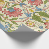 William Morris Loddon Blossom Blumenmuster Geschenkpapier (Ecke)