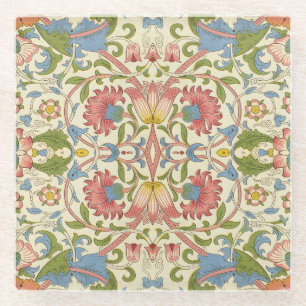 William Morris Loddon Blossom Blumenmuster Glasuntersetzer