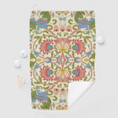 William Morris Loddon Blossom Blumenmuster Golfhandtuch (Insitu)