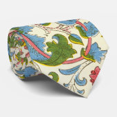 William Morris Loddon Blossom Blumenmuster Krawatte (Gerollt)