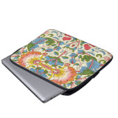 William Morris Loddon Blossom Blumenmuster Laptopschutzhülle (Vorne Knopf)