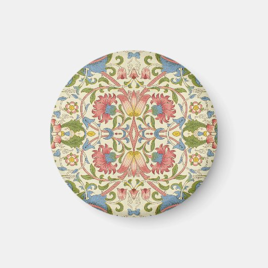 William Morris Loddon Blossom Blumenmuster Magnet (Vorne)