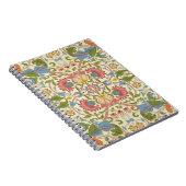 William Morris Loddon Blossom Blumenmuster Notizblock (Rechte Seite)
