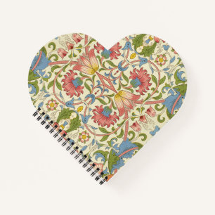 William Morris Loddon Blossom Blumenmuster Notizblock