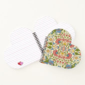 William Morris Loddon Blossom Blumenmuster Notizblock (Innenseite)