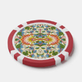 William Morris Loddon Blossom Blumenmuster Pokerchips (Einzeln)
