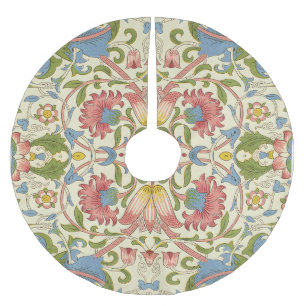 William Morris Loddon Blossom Blumenmuster Polyester Weihnachtsbaumdecke