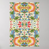 William Morris Loddon Blossom Blumenmuster Poster (Vorne)