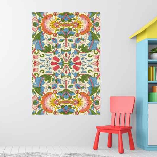 William Morris Loddon Blossom Blumenmuster Poster (Kinderzimmer 1)