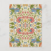 William Morris Loddon Blossom Blumenmuster Postkarte (Vorderseite)